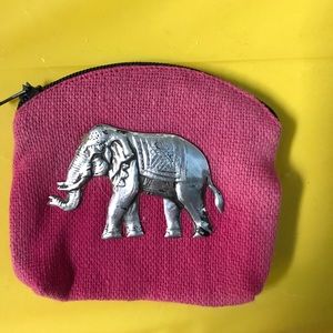 Elephant Vintage Coin Purse